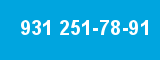 931 251-78-91 931 251-78-91